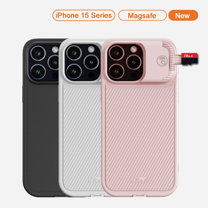 iRe5 - Invisible Storage Case For iPhone 15 Pro / 15 Pro Max ~ Free-Shipping!! (Limited-Time May Offer, Ship Within 1 ~ 3 Days!)