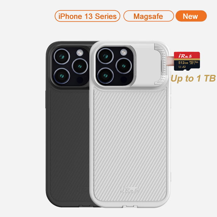 iRe5 - Lighting Connector Compatible Invisible Storage Case For iPhone 13 / 13 Pro / 13 Pro Max (Limited-Time March Offer, Ship Within 1~3 Days!)