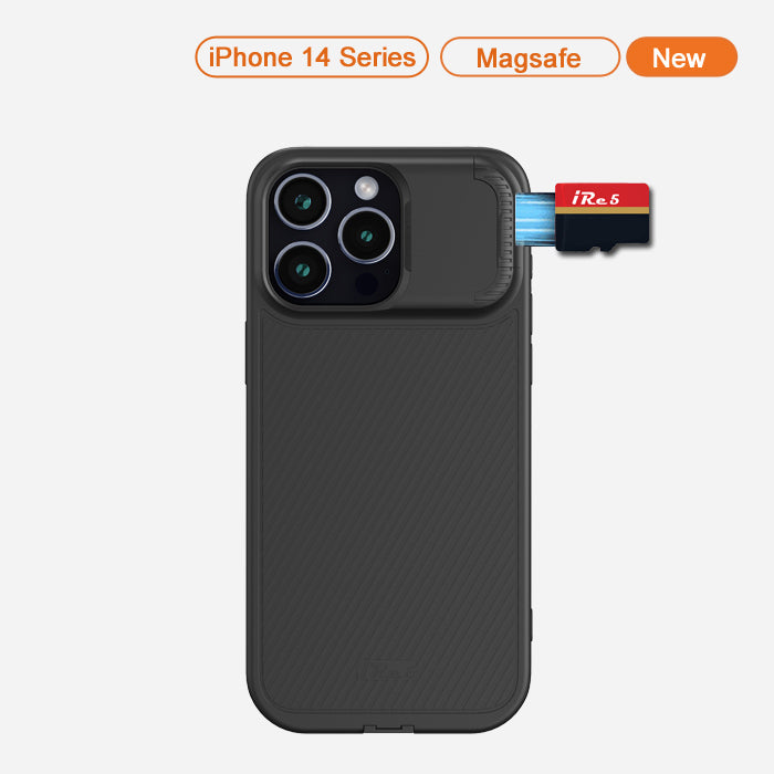 iRe5 - Lighting Connector Compatible Invisible Storage Case For iPhone 14 / 14 Pro / 14 Pro Max / 14 Plus, Expandable Storage Up To 256GB, 512GB, 1TB (Limited-Time March Offer, Ship Within 1~3 Days! )