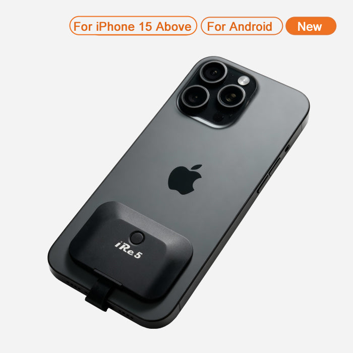 iRe5 X - Ultra-Slim External Storage Module for iPhone 15 16 17 & Android, Up to 2TB (Pre-order! Shipping in 35-75 days!)