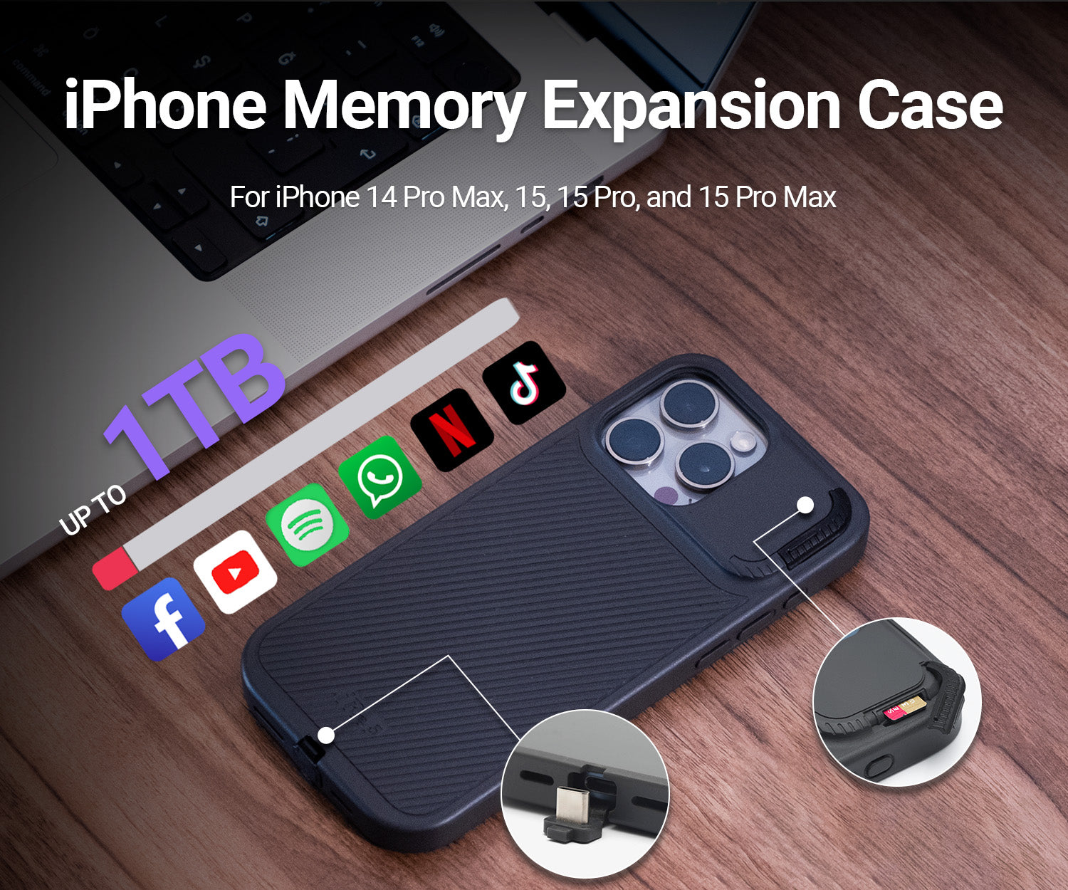 iRe5, the world's first iPhone case with builtin storage, is now live