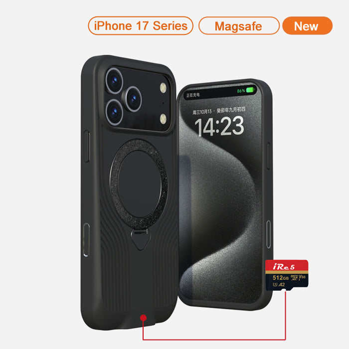 iRe5 - Invisible Storage Case For iPhone 17 / 17 Pro (256GB / 512GB / 1TB) ~ Free-Shipping!! (Pre-order! Shipping in 45-90 days!)