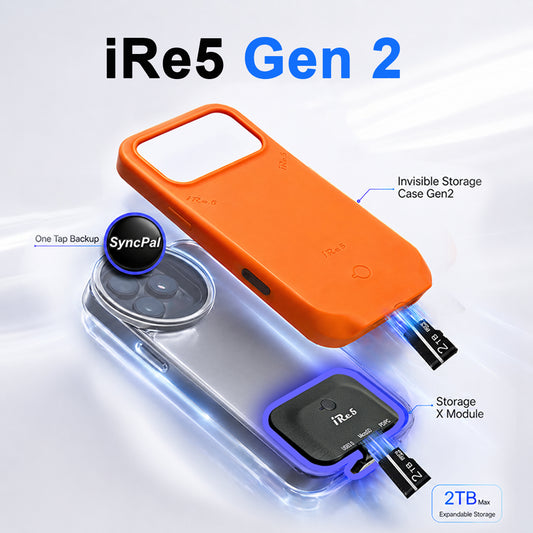 iRe5 Gen 2: The Complete Storage Workflow for Smartphones(Pre-order)